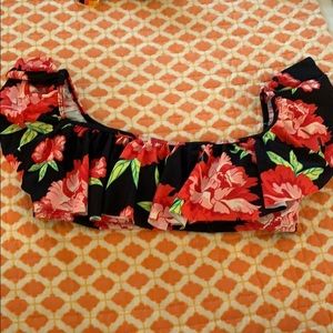 Flower bikini top